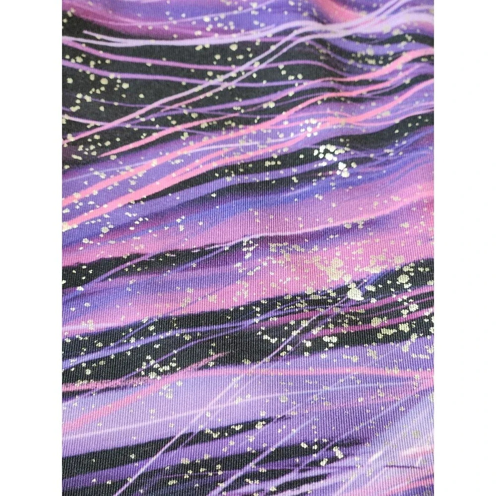 Freestyle by Danskin girls dance gymnastics leotard purple size XS 4-5
